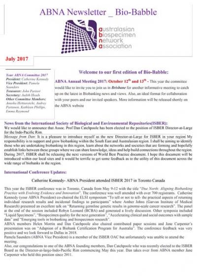 Bio-Babble: July 2017