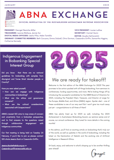 ABNA Exchange January 2025