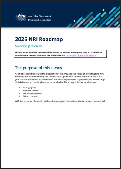 2026 NRI Roadmap Survey