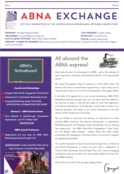 ABNA Exchange May 2025